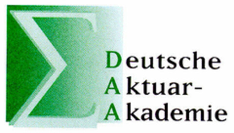 Deutsche Aktuar-Akademie Logo (DPMA, 25.05.2001)