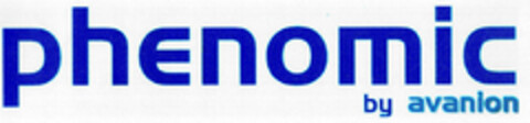 phenomic by avanion Logo (DPMA, 28.05.2001)