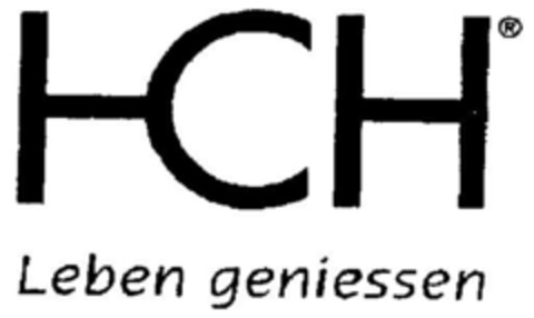 HCH Leben geniessen Logo (DPMA, 26.07.2001)