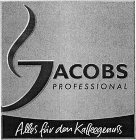 JACOBS PROFESSIONAL Alles für den Kaffeegenuss Logo (DPMA, 01/25/2008)