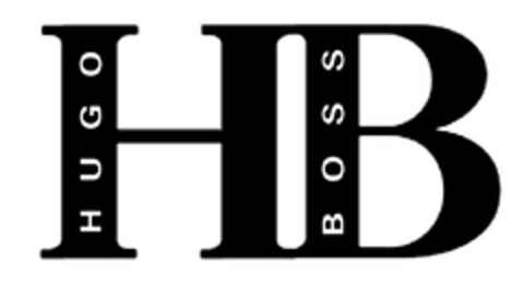 HB HUGO BOSS Logo (DPMA, 17.04.2012)