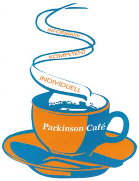 Parkinson Café INFORMATIV KOMPETENT INDIVIDUELL Logo (DPMA, 13.09.2012)