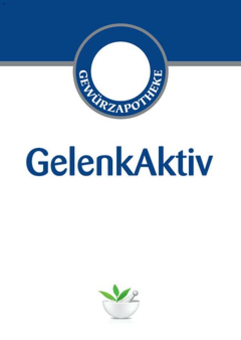 GEWÜRZAPOTHEKE GelenkAktiv Logo (DPMA, 17.04.2013)