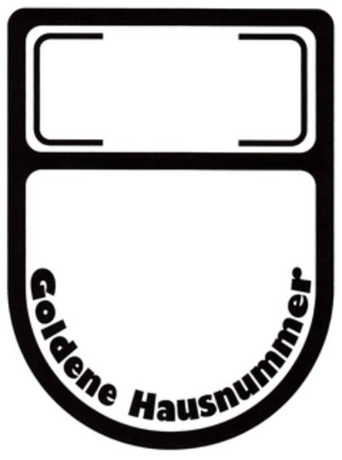 Goldene Hausnummer Logo (DPMA, 28.08.2013)