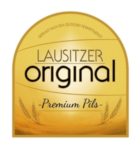 LAUSITZER original - Premium Pils - Logo (DPMA, 10.06.2015)