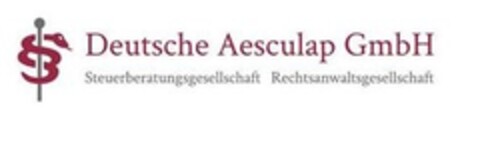 Deutsche Aesculap GmbH Steuerberatungsgesellschaft Rechtsanwaltsgesellschaft Logo (DPMA, 20.07.2016)