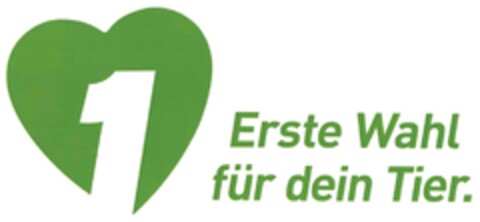 1 Erste Wahl für dein Tier. Logo (DPMA, 03.03.2017)