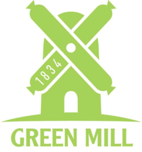 1834 GREEN MILL Logo (DPMA, 24.05.2019)