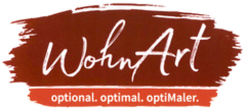 WohnArt optional. optimal. optiMaler. Logo (DPMA, 13.12.2021)