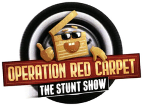 OPERATION RED CARPET THE STUNT SHOW Logo (DPMA, 01.02.2023)