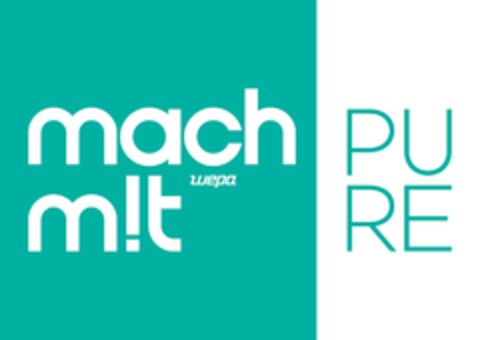 mach m!t wepa PURE Logo (DPMA, 30.08.2023)