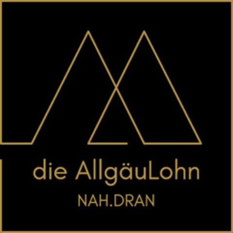 die AllgäuLohn NAH.DRAN Logo (DPMA, 24.06.2024)