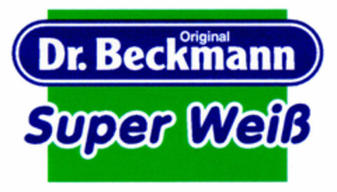 Dr. Beckmann Super Weiß Logo (DPMA, 18.07.2002)