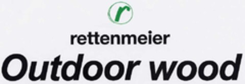 rettenmeier Outdoor wood Logo (DPMA, 30.08.2002)