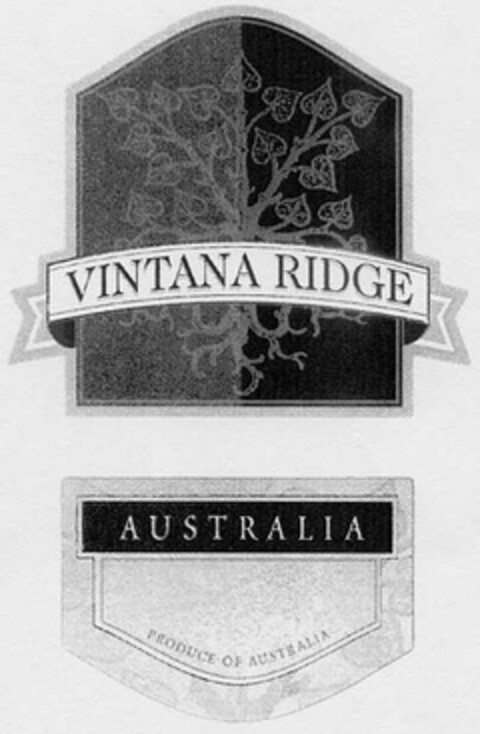 VINTANA RIDGE Logo (DPMA, 09.11.2002)