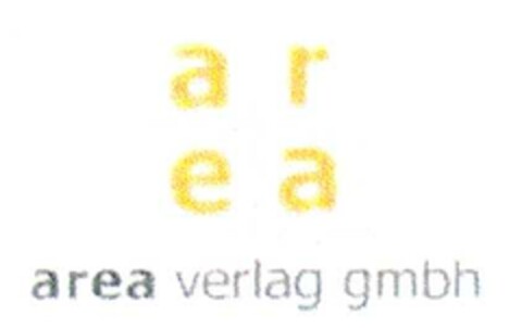area area verlag gmbh Logo (DPMA, 14.03.2003)