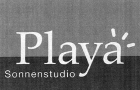 Playa Sonnenstudio Logo (DPMA, 07.04.2003)
