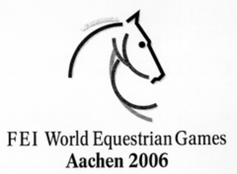 FEI World Equestrian Games Aachen 2006 Logo (DPMA, 06/17/2003)