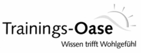 Trainings-Oase Wissen trifft Wohlgefühl Logo (DPMA, 12/11/2003)