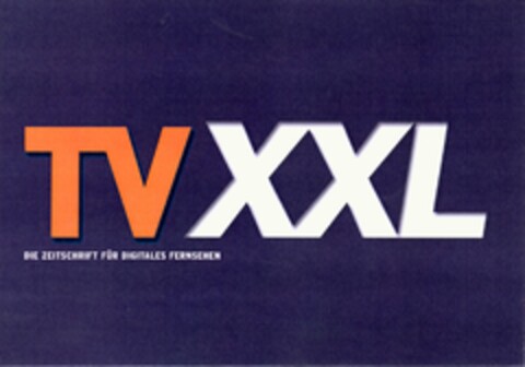 TV XXL DIE ZEITSCHRIFT FÜR DIGITALES FERNSEHEN Logo (DPMA, 08.01.2004)