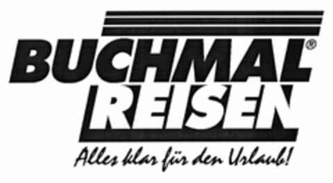 BUCHMAL REISEN Alles klar für den Urlaub! Logo (DPMA, 01/20/2004)