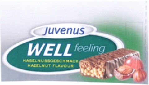 JUVENUS WELLfeeling Haselnussgeschmack Logo (DPMA, 02.11.2004)