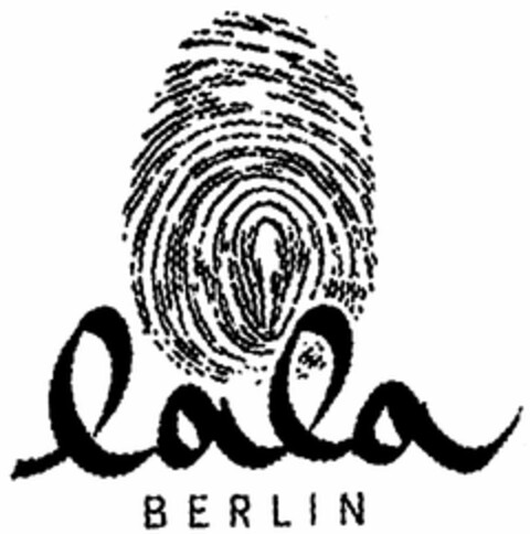 lala BERLIN Logo (DPMA, 04/22/2005)