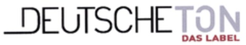 DEUTSCHETON DAS LABEL Logo (DPMA, 27.04.2006)