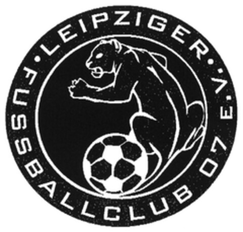 LEIPZIGER FUSSBALLCLUB 07 E.V. Logo (DPMA, 09/24/2007)