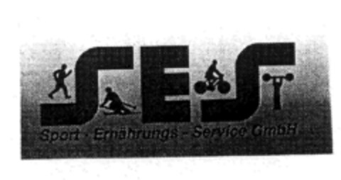 SES Sport-Ernährungs-Service GmbH Logo (DPMA, 07/17/1995)