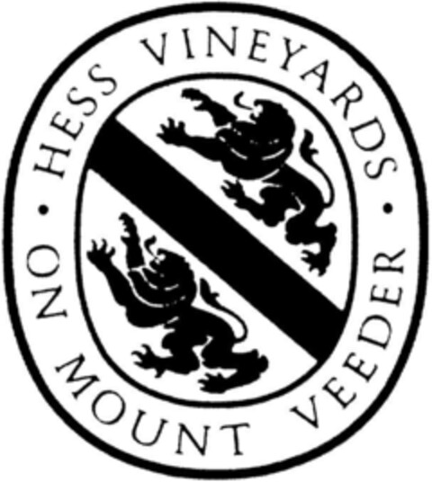 HESS VINEYARDS ON MOUNT VEEDER Logo (DPMA, 25.09.1995)