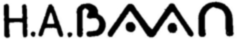 H.A.BAAN Logo (DPMA, 06/05/1997)