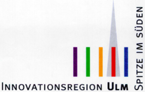 INNOVATIONSREGION ULM SPITZE IM SÜDEN Logo (DPMA, 11.11.1997)