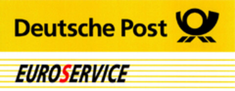 Deutsche Post EUROSERVICE Logo (DPMA, 30.05.1998)