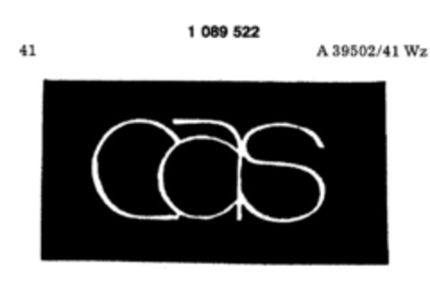 cas Logo (DPMA, 01.02.1985)