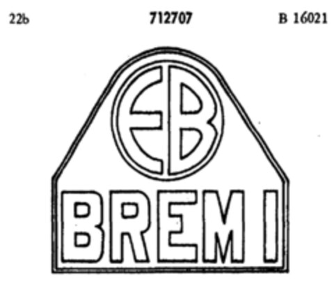 BREMI EB Logo (DPMA, 19.06.1957)