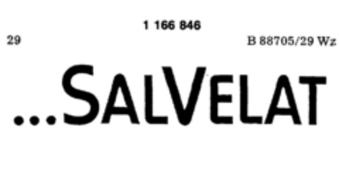 ... SALVELAT Logo (DPMA, 21.11.1989)