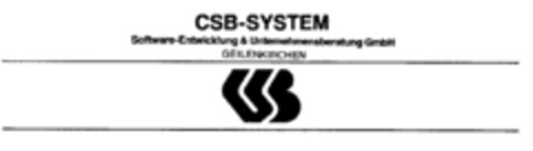 CSB-SYSTEM Logo (DPMA, 17.03.1983)