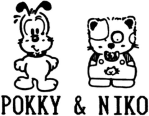 POKKY & NIKO Logo (DPMA, 29.05.1992)