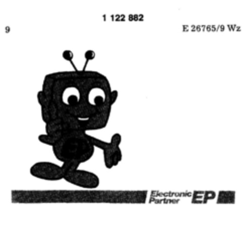 Electronic Partner EP Logo (DPMA, 19.06.1987)