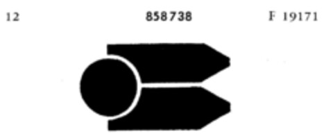 858738 Logo (DPMA, 21.12.1967)