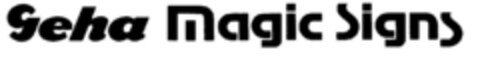 Geha Magic Signs Logo (DPMA, 10.10.1988)