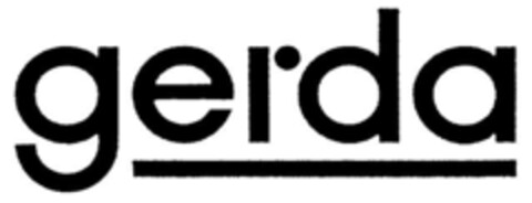 GERDA Logo (DPMA, 08.12.1990)