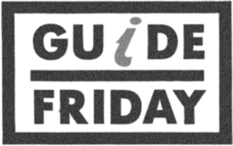 GUiDE FRIDAY Logo (DPMA, 04.12.1992)