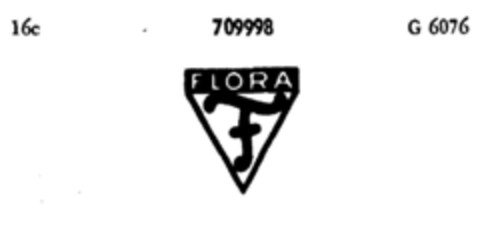 FLORA F Logo (DPMA, 18.02.1956)