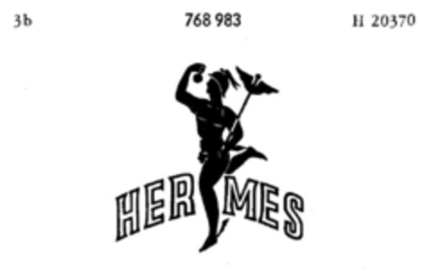 HERMES Logo (DPMA, 19.09.1961)