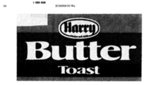 Harry Butter Toast Logo (DPMA, 10.10.1985)