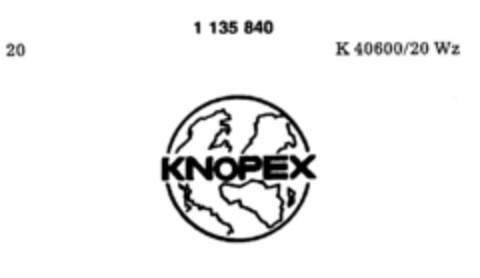 KNOPEX Logo (DPMA, 29.03.1979)