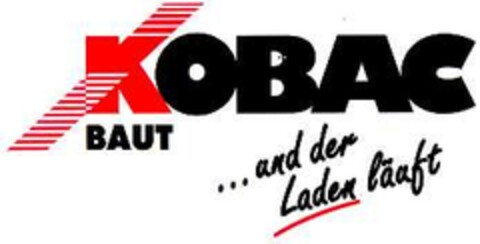 KOBAC BAUT ... und der Laden läuft Logo (DPMA, 13.10.1994)