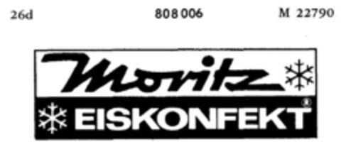 Moritz EISKONFEKT Logo (DPMA, 12.06.1964)